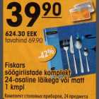 Allahindlus - Fiskars söögiriistade komplekt