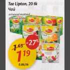 Тее Lipton,20 tk, erinevad maitsed