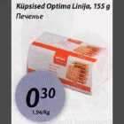 Allahindlus - Küpsised Optima Linija, 155 g