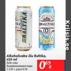 Allahindlus - Alkoholivaba õlu Baltika, 450 ml