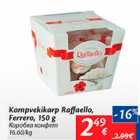 Allahindlus - Kompvekikarp Raffaello, Ferrero, 150 g