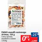 Allahindlus - Pähkli-mandli-rosinategu Arimex, 150 g