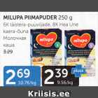 Allahindlus - MILUPA PIIMAPUDER 250 G