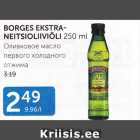 BORGES EXTRANEITSIOLIIVIÕLI 250 ML