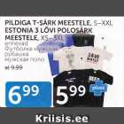 Allahindlus - PILDIGA T-SÄRK MEESTELE, S-XXL ESTONIA 3 LÕVI POLOSÄRK MEESTELE, XS-3X