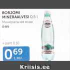 BORJOMI MINERAALVESI 0,5 L