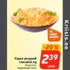 Kapsa-porgandi
toorsalat, kg