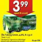 Alkohol - Õlu Tuborg Green