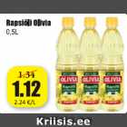 Rapsiõli Olivia 0,5 l