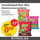 Allahindlus - Kummikompvek Dino, 300 g