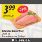 Jahutatud broilerifilee