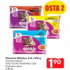 Kiisueine Whiskas, 4 tk x 100 g

