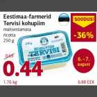 Allahindlus - Eestimaa-farmerid Tervisi kohupiim maitsestamata ricotta 250 g