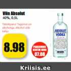 Allahindlus - Viin Absolut