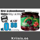 Kirsi- ja ploomikompott Globex