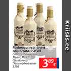 Allahindlus - Poolmagus vein Secret Aristocrata, 750 ml