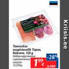 Allahindlus - Toorsuitsu suupistevalik Tapas, Rakvere, 150 g