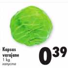 Allahindlus - Kapsas
varajane
1 kg