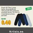 Fruit Of The Loom
laste dressipüksid