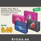 Allahindlus - Herlitz Flexi Mix 2
täidetud pinal 31 osa