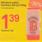 Allahindlus - Billingtons suhkur Demerara, 500 g