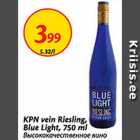 Allahindlus - KPN vein Riesling, Blue Light, 750 ml