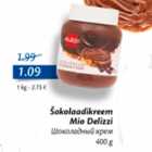 Allahindlus - Šokolaadikreem Mio Delizzi, 400 g