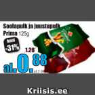 Allahindlus - Soolapulk ja juustupulk Prima 125 g