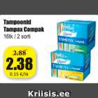 Allahindlus - Tampoonid Tampax Compak