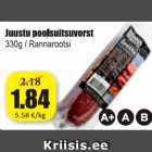 Juustu poolsuitsuvorst