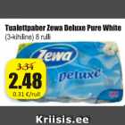 Allahindlus - Tualettpaber Zewa Deluxe Pure White