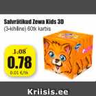 Allahindlus - Salvrätikud Zewa Kids 3D