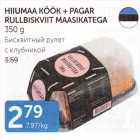 HIIUMA KÖÖK + PAGAR RULLBISKVIIT MAASIKATEGA 350 g