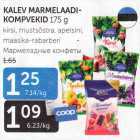 KALEV MARMELAADI-KOMPVEKID 175 G