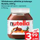 Võidekreem pähklite ja kakaoga
Nutella, 600 g
