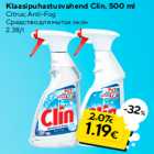 Klaasipuhastusvahend Clin, 500 ml

