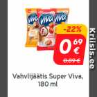 Vahvlijäätis Super Viva, 180 ml