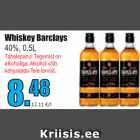 Allahindlus - Whiskey Barclays