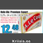 Allahindlus - Hele õlu Premium Expert