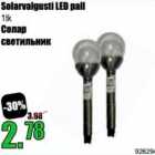 Allahindlus - Solarvalgusti Led pall 1 tk