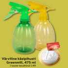 Allahindlus - Värviline käsipihusti
Greenmill, 475 ml