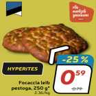 Focaccia leib
pestoga, 250 g*
