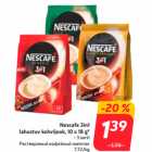 Allahindlus - Nescafe 3in1
lahustuv kohvijook, 10 x 18 g*