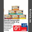 Allahindlus - Kasside konservsööt Gourmet Gold, 85 g