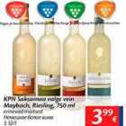 Allahindlus - KPN Saksamaa valge vein Maybach, Riesling, 750 ml