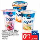 Allahindlus - Jogurt Alma, 380 g