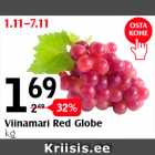 Viinamari Red Globe kg