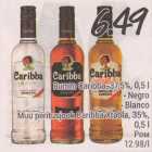 Allahindlus - Rumm Caribba, 37,5%, 0,5 l .Negro .Blanco; Muu piiritusjook Caribba Xtabla, 35%, 0,5 l