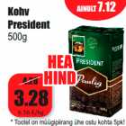 Allahindlus - Kohv
President
500g 