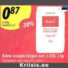 Kalew nisujahu kõrgem sort, t-550, 2 kg